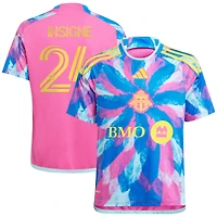 Enfant adidas Lorenzo Insigne Rose Toronto FC 2023 The Energy Kit Replica Player Jersey
