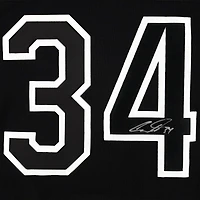 Maillot authentique alternatif dédicacé par Auston Matthews des Maple Leafs de Toronto