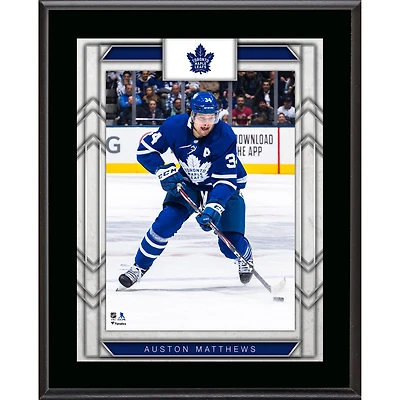 Auston Matthews Toronto Maple Leafs 10.5" x 13" Sublimated Player Plaque