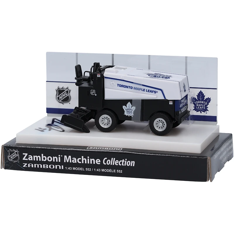 Auston Matthews Toronto Maple Leafs Autographed 1:43 Scale Die-Cast Zamboni