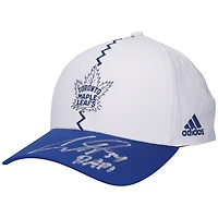 Auston Matthews Toronto Maple Leafs Autographed 2022-23 Reverse Retro Cap with "Papi" Inscription