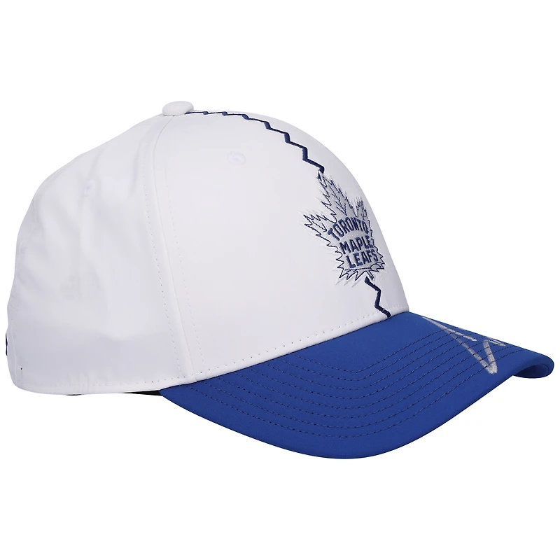 Auston Matthews Toronto Maple Leafs Autographed 2022-23 Reverse Retro Cap with "Papi" Inscription