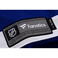 Maillot Breakaway bleu autographié par Auston Matthews des Maple Leafs de Toronto
