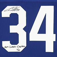 Maillot premium dédicacé par Auston Matthews des Maple Leafs de Toronto, avec inscription « 26th Leafs Captain » - Édition limitée à 25 exemplaires