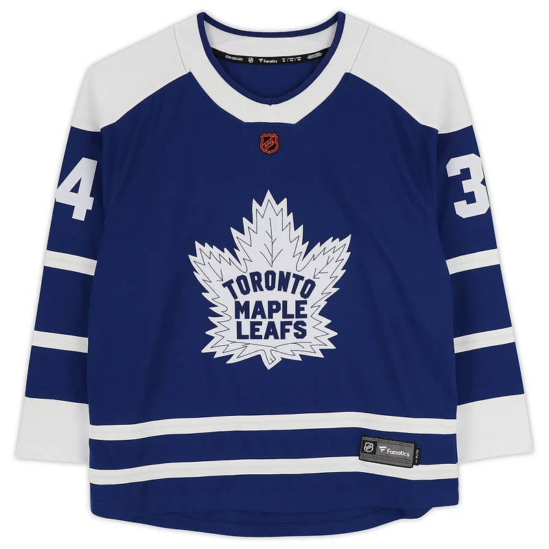 Maillot Breakaway 2.0 autographié par Auston Matthews des Maple Leafs de Toronto Fanatics 2022-23 Édition spéciale