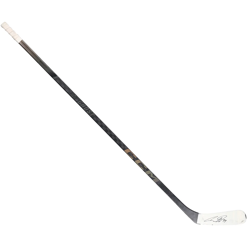 Auston Matthews Toronto Maple Leafs Autographed Game-Used Black CCM Stick from the 2024-25 NHL Season - NR81043311