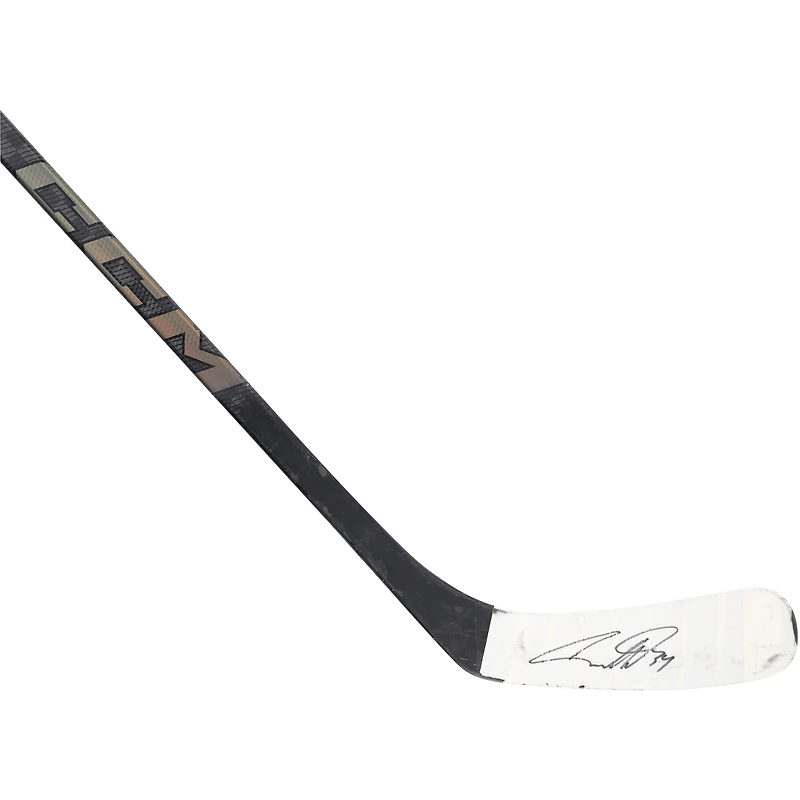 Auston Matthews Toronto Maple Leafs Autographed Game-Used Black CCM Stick from the 2024-25 NHL Season - NR81043311