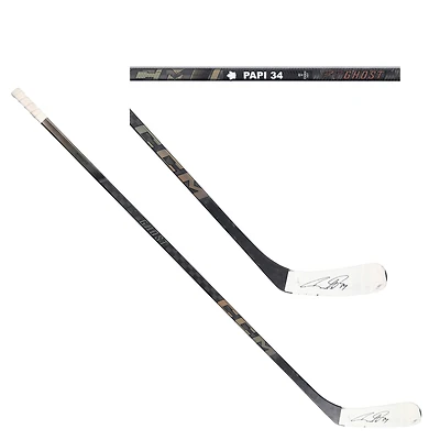 Auston Matthews Toronto Maple Leafs Autographed Game-Used Black CCM Stick from the 2024-25 NHL Season - NR81043311