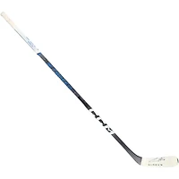 Bâton CCM noir autographié par Auston Matthews des Maple Leafs de Toronto lors du match contre le Lightning de Tampa Bay le 27 avril 2023 avec l'inscription « GU 4-27-23 vs TB »