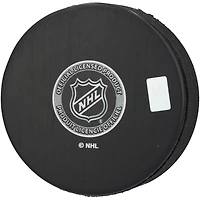 Rondelle de hockey autographiée par Auston Matthews des Maple Leafs de Toronto avec inscription « 421G 1-3-26 »
