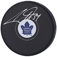 Rondelle de hockey autographiée par Auston Matthews des Maple Leafs de Toronto