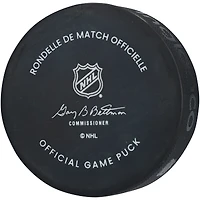 V106832 Auston Matthews Maple Leafs de Toronto Rondelle de match officielle autographiée avec inscription « 2022 Hart » 34 Auston Matthews AUT RONDELLE DE HOCKEY 45854 AUTEQPPUC PUCKMA0400 #4