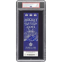 Auston Matthews Toronto Maple Leafs Autographed Rookie Season PSA Authenticated 9/10 Ticket from November 11, 2016