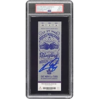 Billet autographié par Auston Matthews des Maple Leafs de Toronto, saison recrue, authentifié par PSA (note 9/10