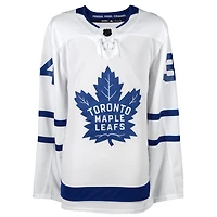 Maillot Adidas authentique blanc autographié par Auston Matthews des Maple Leafs de Toronto