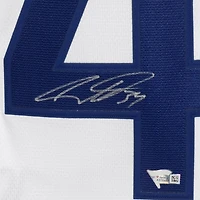 Maillot blanc autographié Fanatics Breakaway par Auston Matthews des Maple Leafs de Toronto