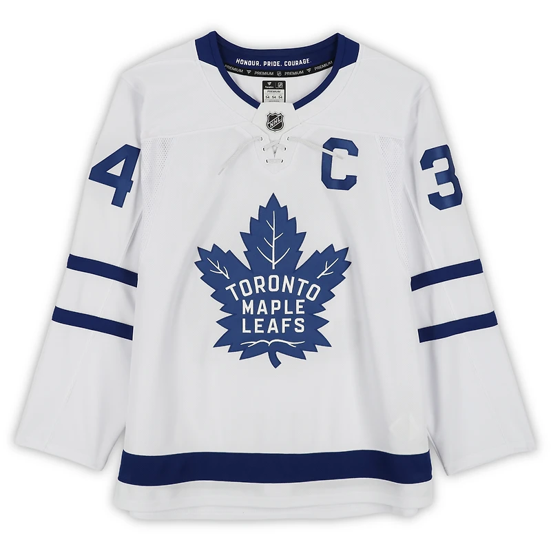 V106832 Leafs Auston Matthews Toronto Maple Leafs Maillot Fanatics Premium Blanc Autographié 34 Auston Matthews AUT HK MAILLOT 45580 AUTJERHOC JRSYMA0834 #2