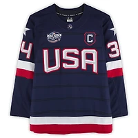 V106832 Leafs Auston Matthews Toronto Maple Leafs Maillot autographié Fanatics Premium Team USA 4 Nations Face-Off 34 Auston Matthews AUT HK JERSEY 45854 AUTJERHOC JRSYMA0938 #3