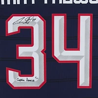 V106832 Leafs Auston Matthews Toronto Maple Leafs Maillot Premium Fanatics Autographié Équipe USA 4 Nations Face-Off avec Inscription « Captain America » - Édition Limitée de 10 34 Auston Matthews AUT HK JERSEY 45854 AUTJERHOC JRSYMA0940 #5