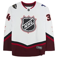 Maillot autographié par Auston Matthews White des Maple Leafs de Toronto Fanatics Breakaway du match des étoiles de la LNH 2022