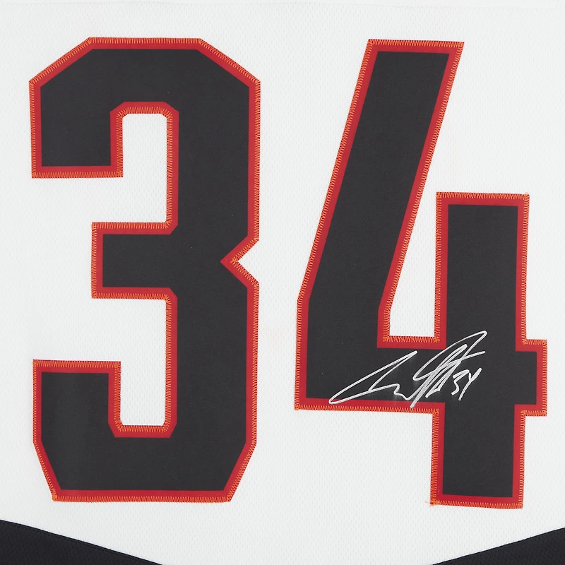 Maillot autographié par Auston Matthews White des Maple Leafs de Toronto Fanatics Breakaway du match des étoiles de la LNH 2022