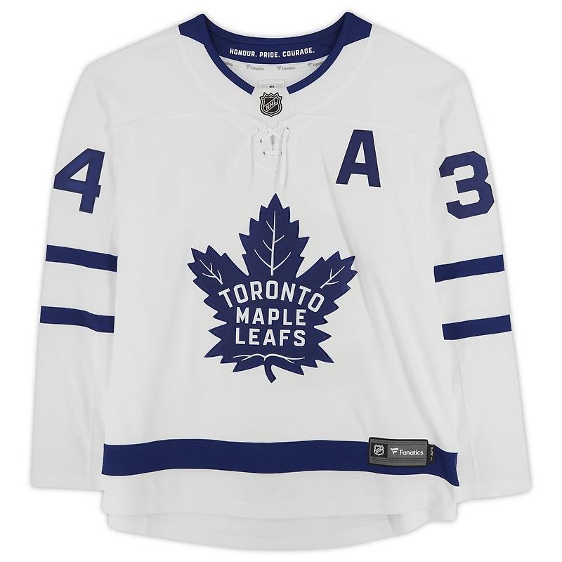 Maillot autographié Fanatics Breakaway des Maple Leafs de Toronto par Auston Matthews blanc