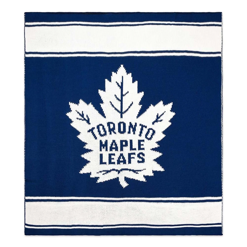 Blue Toronto Maple Leafs 50'' x 60'' Acrylic Knit Throw Blanket