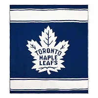 Blue Toronto Maple Leafs 50'' x 60'' Acrylic Knit Throw Blanket