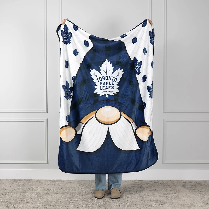 Blue Toronto Maple Leafs 50'' x 60'' Gnome Throw Blanket