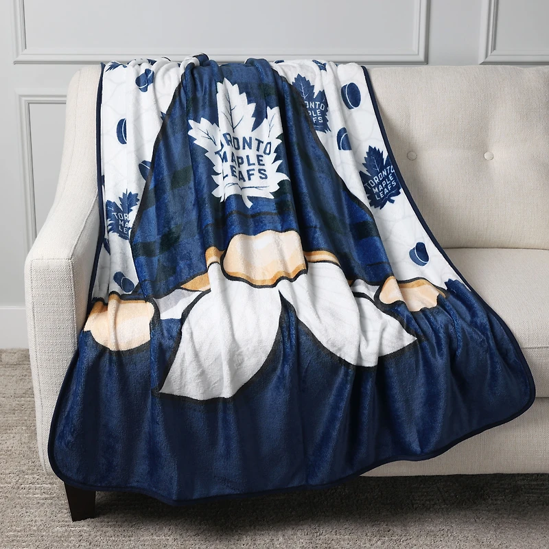 Blue Toronto Maple Leafs 50'' x 60'' Gnome Throw Blanket