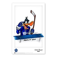 Daffy Duck Toronto Maple Leafs 11" x 17" Looney Tunes Poster Print