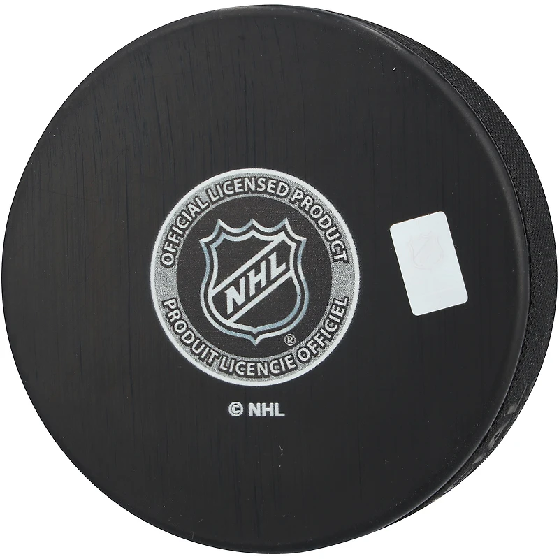 Darryl Sittler Toronto Maple Leafs Autographed Hockey Puck with "HHOF 1989" Inscription - Signed in White