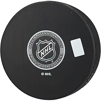 Darryl Sittler Toronto Maple Leafs Autographed Hockey Puck with "HHOF 1989" Inscription - Signed in White