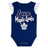 Ensemble deux pièces pour bébé fille Outerstuff Toronto Maple Leafs Team Star