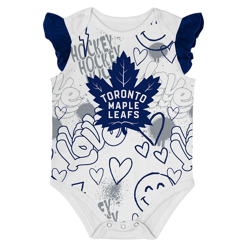 Ensemble deux pièces pour bébé fille Outerstuff Toronto Maple Leafs Team Star