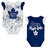 Ensemble deux pièces pour bébé fille Outerstuff Toronto Maple Leafs Team Star