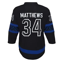 Infant Auston Matthews Black Toronto Maple Leafs  Replica Player Jersey