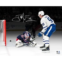 John Tavares Toronto Maple Leafs Autographed 16" x 20" 500th NHL Goal Spotlight Photograph 