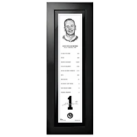 Johnny Bower Toronto Maple Leafs - Legends Line 6'' x 22'' Photo encadrée
