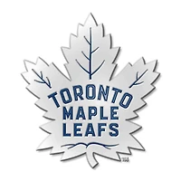 Logo des Maple Leafs de Toronto en relief, emblème automobile en couleur