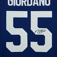 Mark Giordano Toronto Maple Leafs Autographed Blue Adidas Authentic Jersey