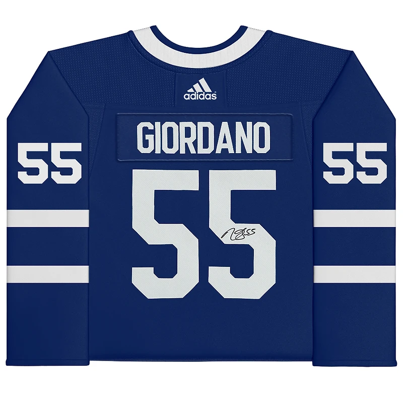 Mark Giordano Toronto Maple Leafs Autographed Adidas Authentic Jersey
