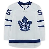 Mark Giordano Toronto Maple Leafs Autographed White Adidas Authentic Jersey