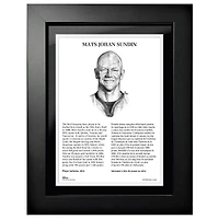 Mats Sundin Toronto Maple Leafs - Photo encadrée Legends Line 12'' x 16''