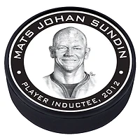 Mats Sundin Toronto Maple Leafs - Rondelle de hockey texturée Legends Line