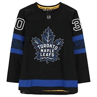 Maillot authentique noir dédicacé par Matt Murray des Maple Leafs de Toronto