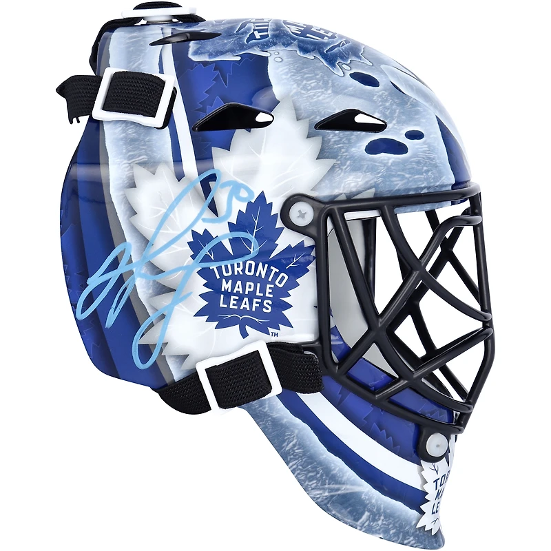 Masque de gardien de but miniature autographié par Matt Murray des Maple Leafs de Toronto