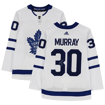 Matt Murray Toronto Maple Leafs Autographed White Adidas Authentic Jersey