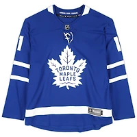 Maillot bleu autographié Fanatics Breakaway des Maple Leafs de Toronto de Max Domi