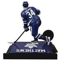 Figurine articulée Auston Matthews des Maple Leafs de Toronto de McFarlane Toys (18 cm).
